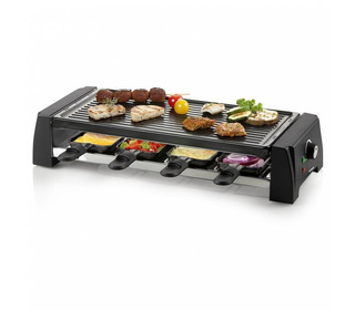 Domo DO9189G raclette 8 personne(s) 1200 W Noir, Gris