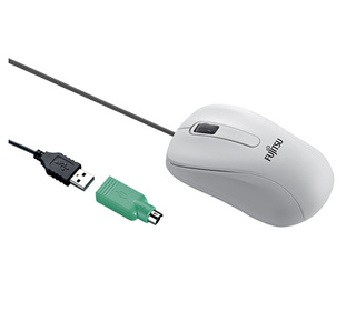 Fujitsu M530 souris Ambidextre USB Type-A+PS/2 Laser 1200 DPI