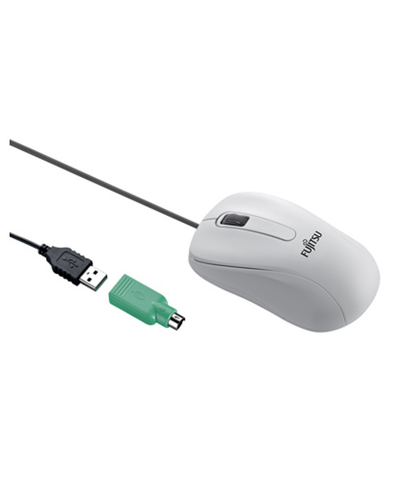 Fujitsu M530 souris Ambidextre USB Type-A+PS/2 Laser 1200 DPI