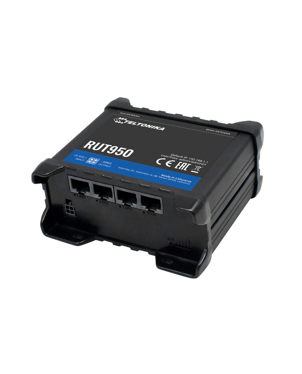 Teltonika RUT950 routeur sans fil Fast Ethernet 3G 4G Noir