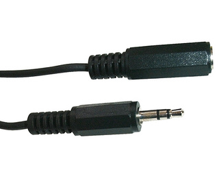 Schwaiger KHA4036 533 câble audio 5 m 3,5mm Noir