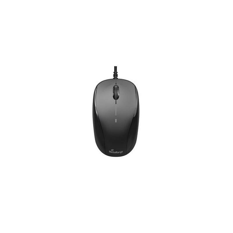 MediaRange MROS213 souris Droitier USB Type-A Optique 1000 DPI
