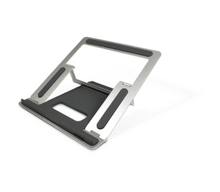 Inter-Tech NBS-100 Supports de Notebook Noir, Argent
