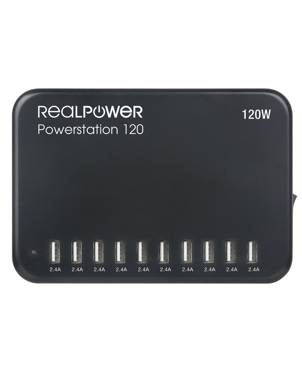 RealPower Power Station 120 Noir Intérieure