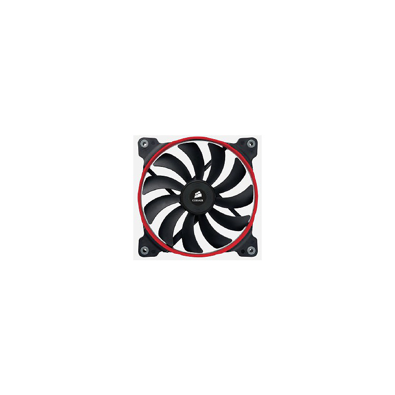 Corsair Air AF140 Quiet Edition Boitier PC Ventilateur 14 cm Noir, Bleu, Rouge, Blanc