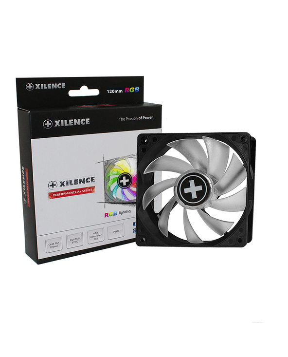 Xilence XPF120RGB Boitier PC Ventilateur 12 cm Noir