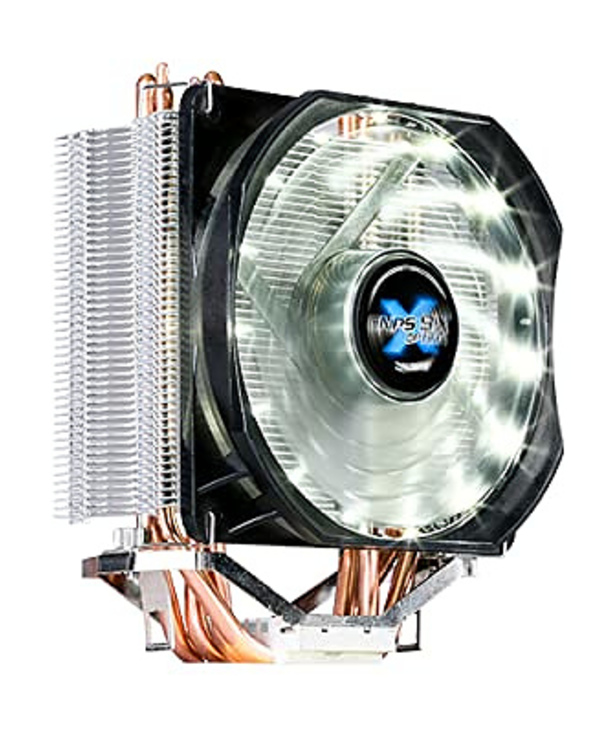 Zalman CNPS9X Optima Processeur Refroidisseur 12 cm Aluminium, Noir, Cuivre