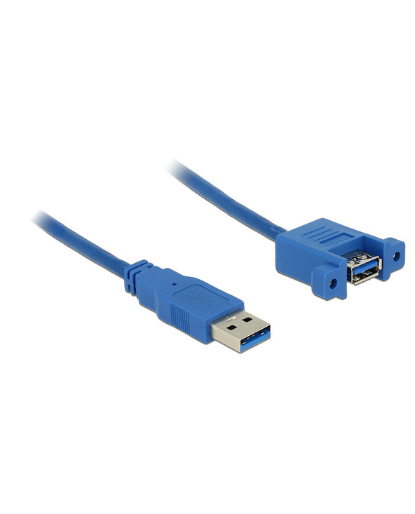 DeLOCK USB 3.0 A, 1m câble USB USB 3.2 Gen 1 (3.1 Gen 1) USB A Bleu