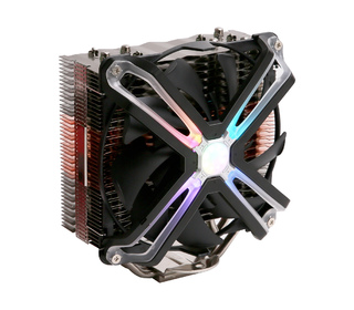 Zalman CNPS17X computer cooling system Processeur Refroidisseur 14 cm Noir, Gris