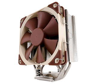 Noctua NH-U12S SE-AM4 computer cooling system Processeur Refroidisseur Beige, Marron, Acier inoxydable