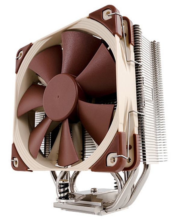 Noctua NH-U12S SE-AM4 computer cooling system Processeur Refroidisseur Beige, Marron, Acier inoxydable
