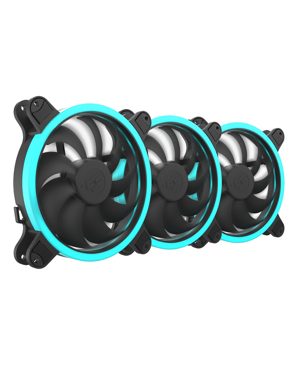 SilentiumPC Corona HP RGB Kit Boitier PC Ventilateur 14 cm Noir