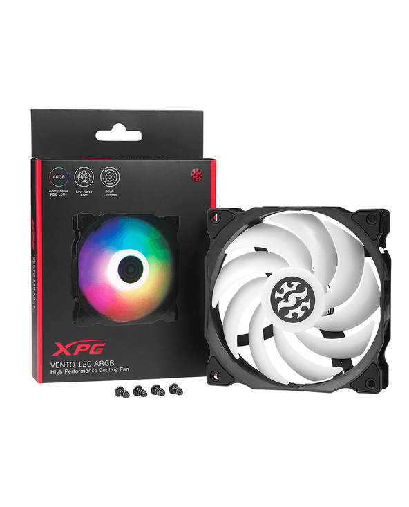 XPG VENTO 120 ARGB Boitier PC Ventilateur 12 cm Noir 1 pièce(s)