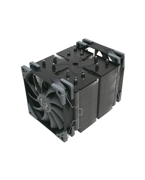 Scythe Ninja 5 Processeur Refroidisseur 12 cm Noir, Gris