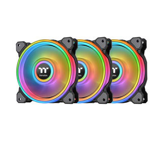 Thermaltake Riing Quad 12 RGB Boitier PC Ventilateur 12 cm Noir