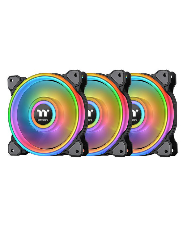 Thermaltake Riing Quad 12 RGB Boitier PC Ventilateur 12 cm Noir