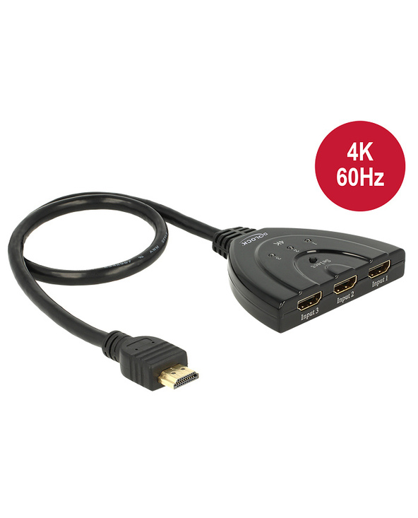 DeLOCK 18600 commutateur vidéo HDMI