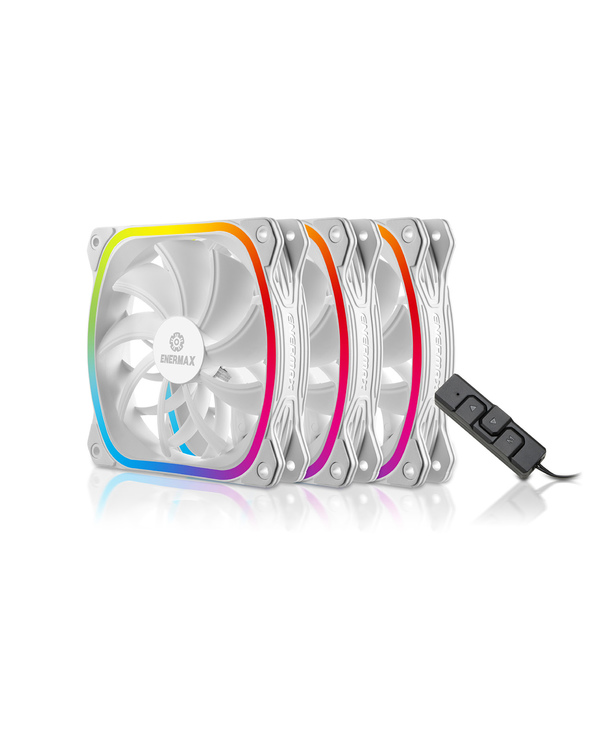 Enermax SquA RGB White Boitier PC Ventilateur 12 cm Blanc