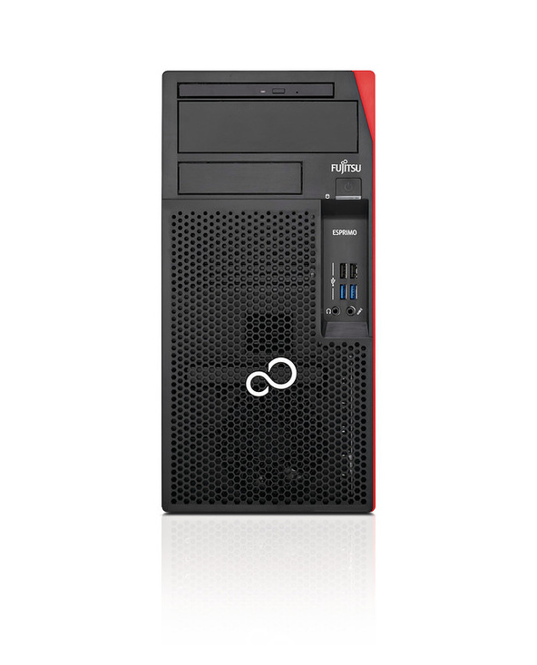 Fujitsu ESPRIMO P558/E85 PC I5 8 Go 512 Go Windows 10 Pro Noir, Rouge
