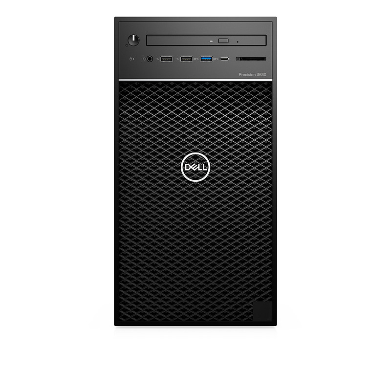 DELL Precision T3630 Station de travail I7 8 Go 1000 Go Windows 10 Pro Noir