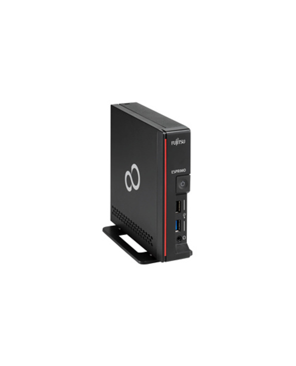 Fujitsu ESPRIMO G558 Mini PC I5 8 Go 256 Go Windows 10 Pro Noir, Rouge