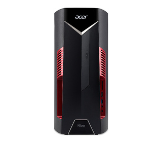 Acer NITRO N50-600 PC I7 8 Go 1128 Go Windows 10 Home Noir, Rouge