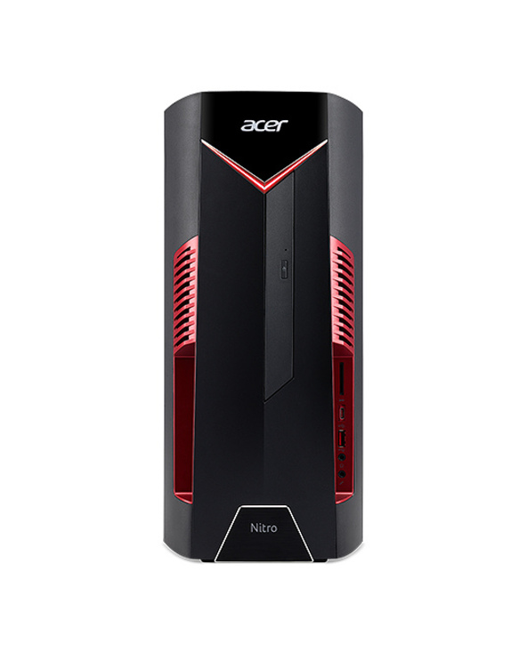 Acer NITRO N50-600 PC I5 8 Go 1256 Go Windows 10 Home Noir, Rouge