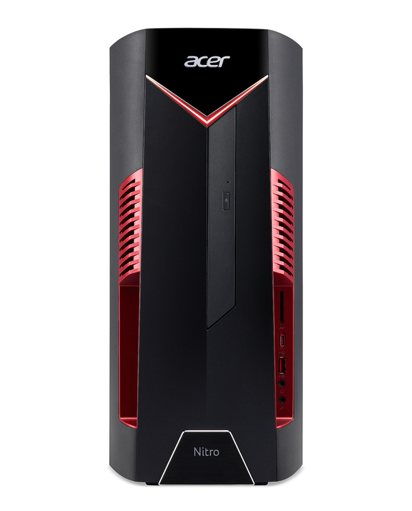 Acer NITRO N50-600 I92060-03 PC I7 16 Go 1512 Go Windows 10 Home Noir, Rouge