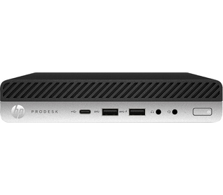 HP ProDesk 600 G4 Mini PC I5 8 Go 500 Go Windows 10 Pro Noir