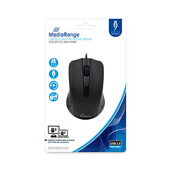 MediaRange MROS210 souris Droitier USB Type-A Optique 1000 DPI