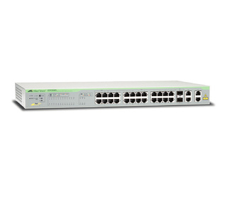 Allied Telesis AT-FS750/28PS-50 Géré Fast Ethernet (10/100) Connexion Ethernet, supportant l'alimentation via ce port (PoE) 1U G