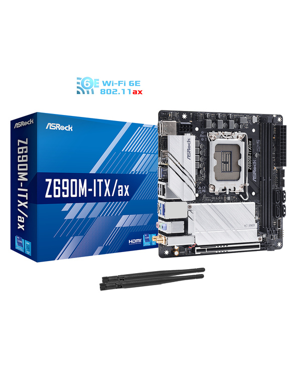 Asrock Z690M-ITX/ax Intel Z690 LGA 1700 mini ITX
