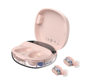 Baseus Encok WM01 Plus Écouteurs Sans fil Ecouteurs Appels/Musique Bluetooth Rose