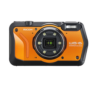 Ricoh WG-6 1/2.3" Appareil-photo compact 20 MP CMOS 3840 x 2160 pixels Noir, Orange
