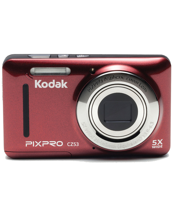 Kodak PIXPRO CZ53 1/2.3" Appareil-photo compact 16,15 MP CCD (dispositif à transfert de charge) 4608 x 3456 pixels Rouge