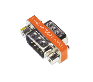Lindy 70071 changeur de genre de câble 9-Pin D