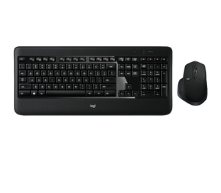 Logitech MX900 Performance Keyboard and Mouse Combo clavier USB QWERTZ Allemand Noir