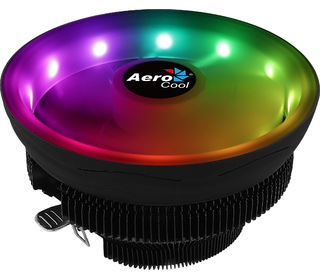 Aerocool Core Plus Processeur Refroidisseur 13,6 cm Noir, Blanc