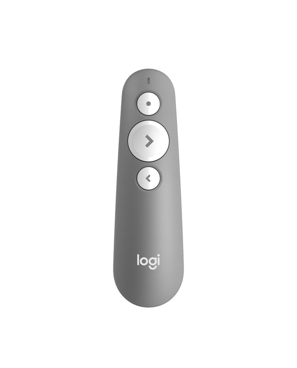 Logitech R500 Laser Presentation Remote télécommande Bluetooth/RF Gris