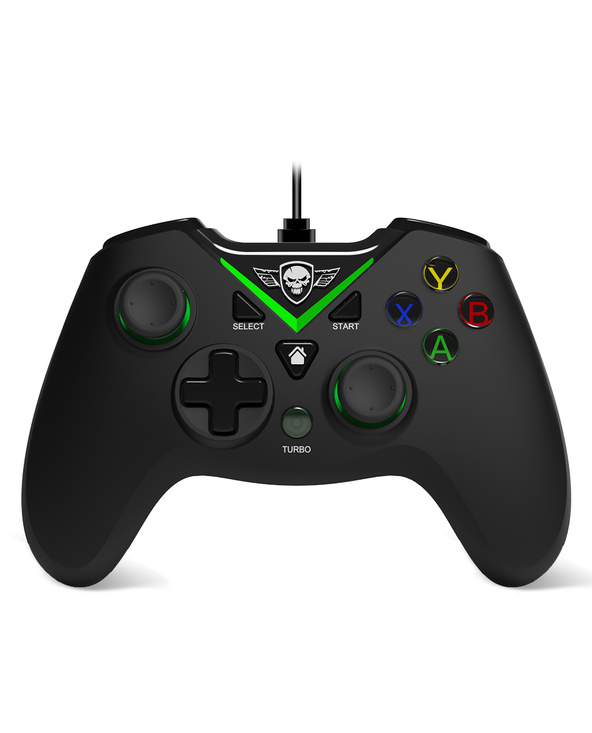 Spirit of Gamer PGX WIRED Noir USB Manette de jeu Numérique Xbox One, Xbox One S, Xbox One X