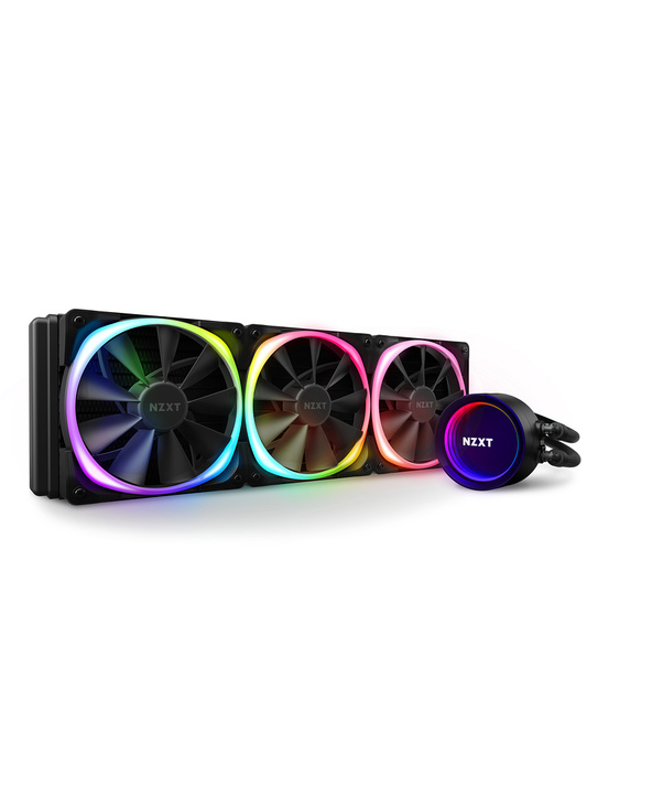 NZXT RL-KRX73-R1 système de refroidissement d’ordinateur Processeur All-in-one liquid cooler 12 cm Noir