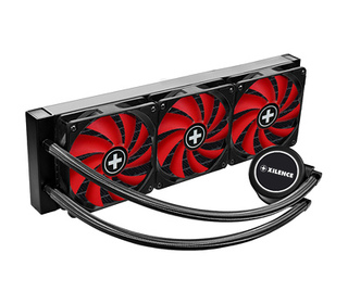 Xilence Performance A+ XC978 système de refroidissement d’ordinateur Processeur All-in-one liquid cooler 12 cm Noir, Rouge