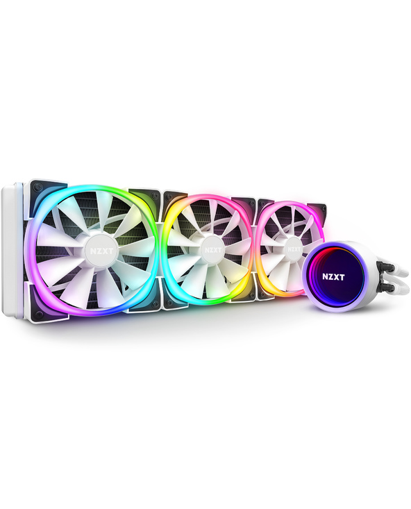 NZXT Kraken X73 RGB Processeur All-in-one liquid cooler 12 cm Blanc