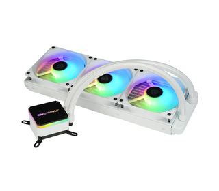 Enermax ELC-LMT360-W-ARGB système de refroidissement d’ordinateur Processeur All-in-one liquid cooler 12 cm Blanc