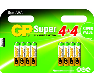 GP Batteries Super Alkaline AAA Batterie à usage unique Alcaline