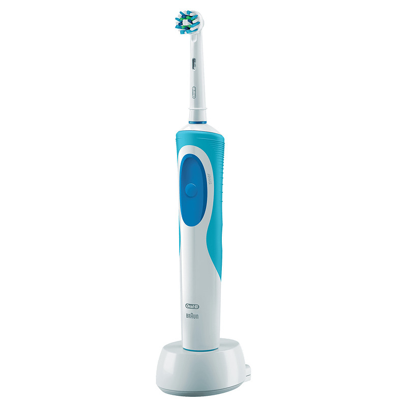 Oral-B Vitality 80301306 brosse à dents électrique Adulte Brosse à dents rotative oscillante Bleu, Blanc