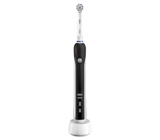 Oral-B PRO 2 2000S Sensi Ultrathin Adulte Brosse à dents rotative oscillante Noir, Blanc