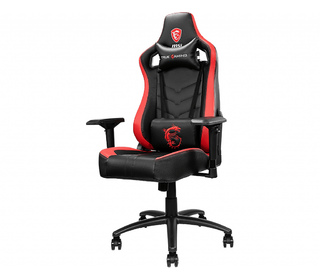 MSI MAG CH110 Siège pour jeu vidéo Siège de jeu sur PC Siège rembourré Noir, Rouge