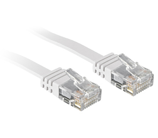 Lindy 5m Cat.6 câble de réseau Blanc Cat6
