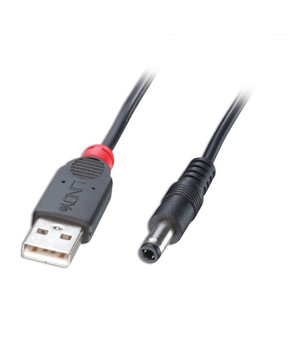 Lindy 70267 câble USB 1,5 m USB 2.0 USB A CC Noir